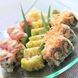 sashimi, sushi, sushi and sashimi, food