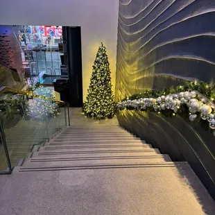 Staircase! They also have seats downstairs but the main dining and reception area is upstairs