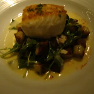 Pan Seared Halibut