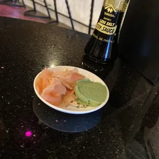 Lil bit of salt and lil bit of heat