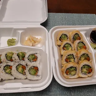 Crunchy Tempura Rolls