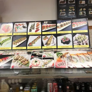 Sushi counter pics