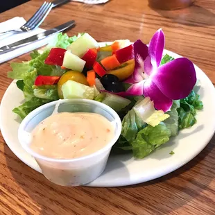 Pretty salad