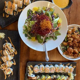 Spicy Salmon and Avocado Roll