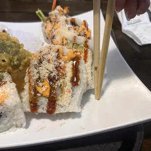 sashimi, sushi, sushi and sashimi, food