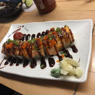 Baked Salmon Roll
