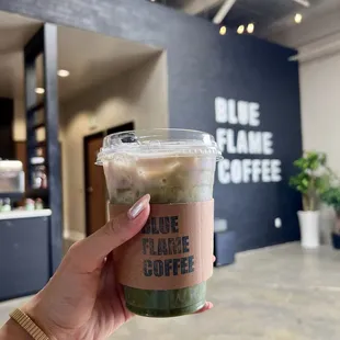 Strawberry Matcha Latte