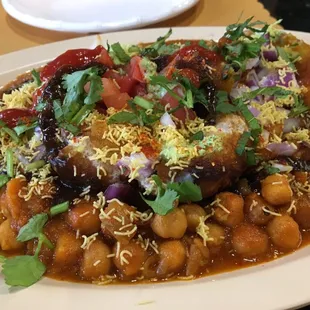 Chole chaat