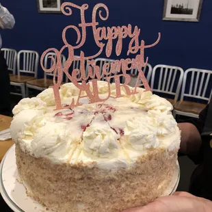 Blue Gill's strawberry shortcake was DELICIOUS and beautiful!