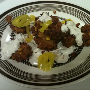 Clam and Corn Fritters