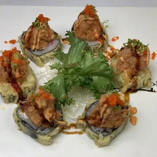 VOLCANO ROLL (6PCS)