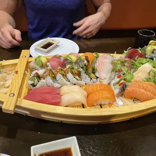 Sushi boat for 2