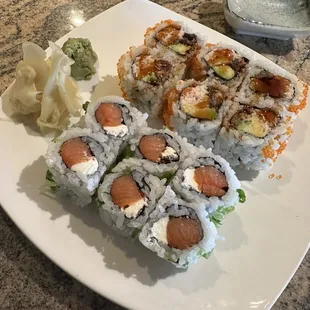 Philly and Lafayette rolls