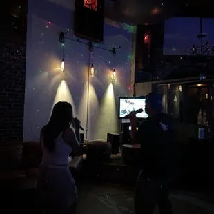 Karaoke some nights if you're lucky