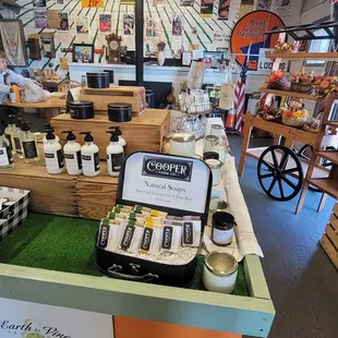 a display in a store