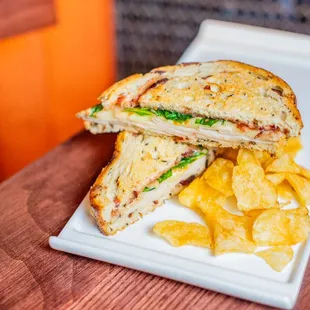 Roasted Turkey &amp; Cranberry Sandwich