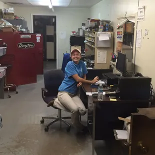 The staff girl is helpful