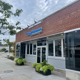 View from the street.