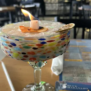 Key lime margarita -