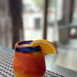 Spicy mango margarita