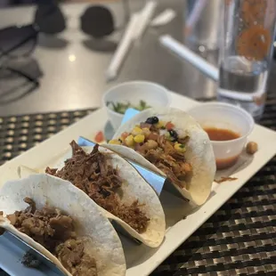 Cleveland Taco Week 2021 Barbacoa, Carne Azada Tacos, BBQ Pork Tacos