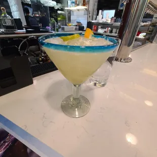 Top shelf margarita.   Delicious!