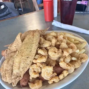 Fried Fish Platter