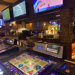 Bar area
