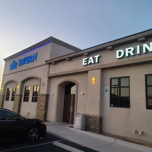 the outside of the restaurant