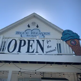 an ice cream shop