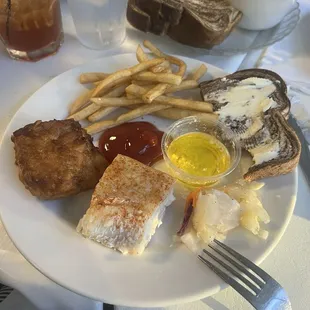 AYCE fish and chicken dinner