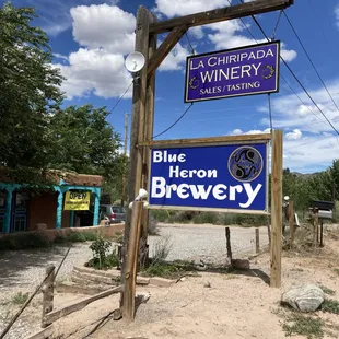 Blue Heron Brewery, Embudo, NM.