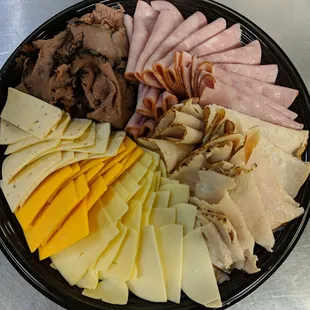 Meat and Cheese Platters are a favorite for caterings.