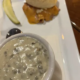 Lunch Combo:  Hot Ham &amp; Cheese Sandwich &amp; CHICKEN WILD RICE soup