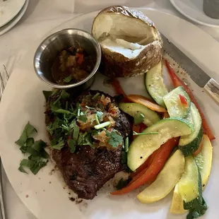 steak, food