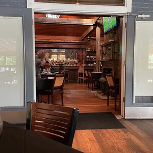 Bar area