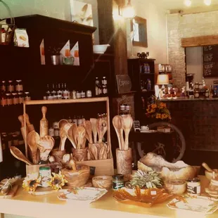 a display of goods