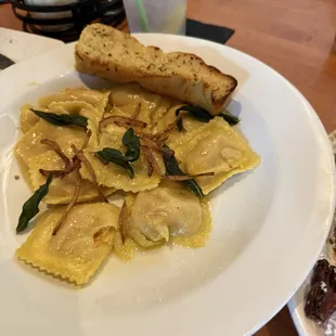 Special butternut squash ravioli - not my favorite special