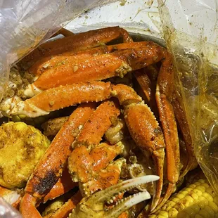 1.5lb Crab with 1/2Lb Shrimp  So delicious
