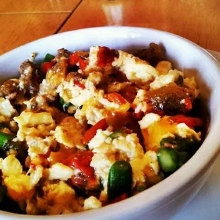 Green Chili Egg and Cheese Burrito