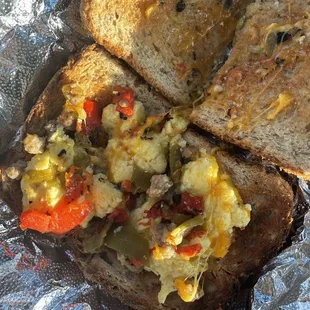 Egg and Green Chile Croissant