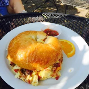 Swiss Cheese Croissants