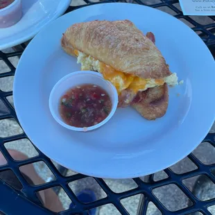 Mini Croissant Sandwich