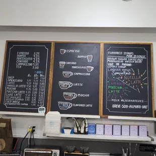 Regular menu