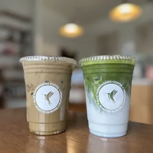 Blue Hummingbird Latte