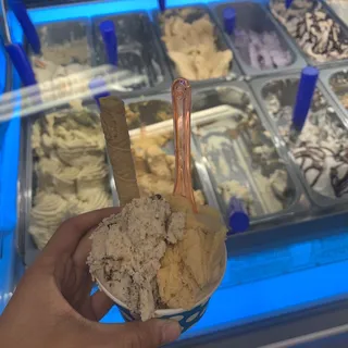 Coconut Sweet Potato Gelato