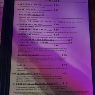 Menu page 2