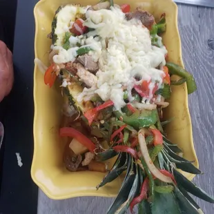 Pineapple fajitas