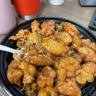 orange chicken