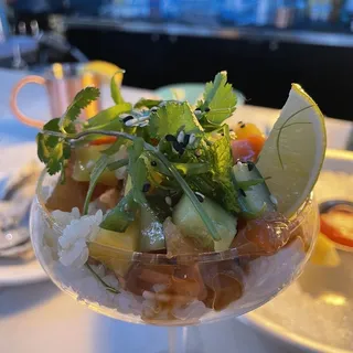 Tropical Poké Martini*